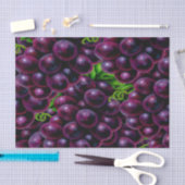 Papier Mousseline Raisins de vin (Artisanat)