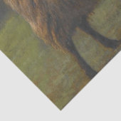 Papier Mousseline Ram (Male Sheep) à la ferme (par Rosa Bonheur) (Détail)