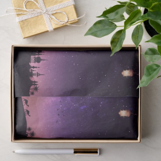 Papier Mousseline Ramadan Kareem (Cadeau)