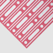 Papier Mousseline Raspberry Bone Inlay Dots Bordr Decoupage Paper (Détail)