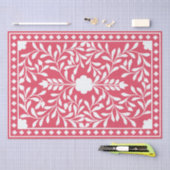 Papier Mousseline Raspberry Traditional Bone Inlay Decoupage Paper (Artisanat)