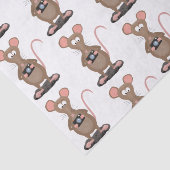 Papier Mousseline Rat drôle avec dessin animé de la caméra (Détail)