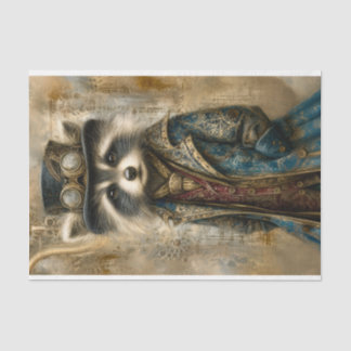 Papier Mousseline Raton laveur Steampunk en manteau Portrait DS4R Dé