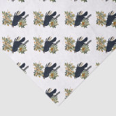 Papier Mousseline Raven Bird (Détail)