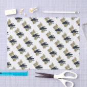 Papier Mousseline Raven Bird (Artisanat)