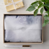 Papier Mousseline Raven Bird Blue Rose Whimsical Decoupage (Cadeau)