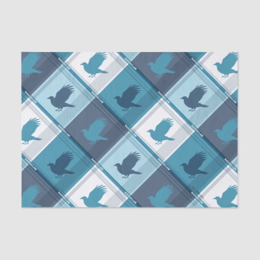 Papier Mousseline RAVENCLAW™ Tartan Plaid Pattern (Recto)