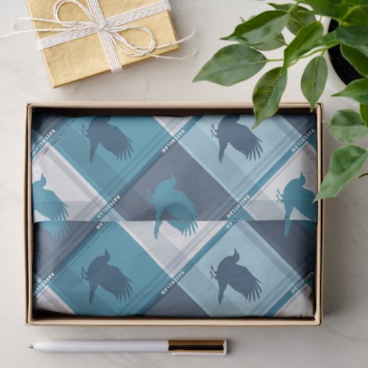 Papier Mousseline RAVENCLAW™ Tartan Plaid Pattern (Cadeau)