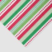 Papier Mousseline Rayé (Détail)