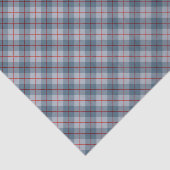 Papier Mousseline Rayure Bleu-Rouge de plaid polarisé (Détail)