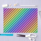 Papier Mousseline rayure nostalgique d'arcade :  (Artisanat)