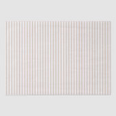 Papier Mousseline Rayures amandes et blanches (Recto)