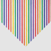 Papier Mousseline Rayures arc-en-ciel (Détail)