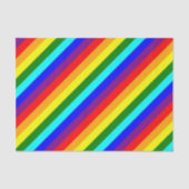 Papier Mousseline Rayures arc-en-ciel (Recto)
