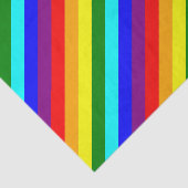 Papier Mousseline Rayures arc-en-ciel (Détail)