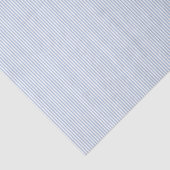 Papier Mousseline Rayures bleu acier clair (Détail)