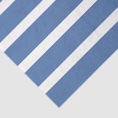 Papier Mousseline Rayures bleues (Détail)