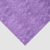 Papier Mousseline Rayures de gloire violette (Détail)