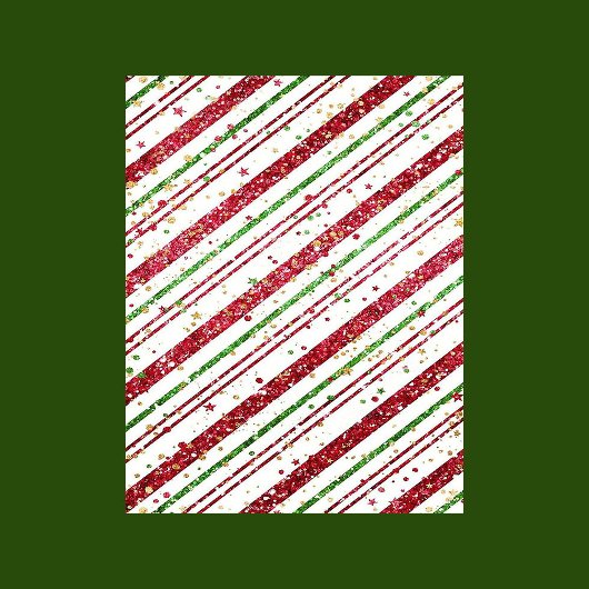 Papier Mousseline Rayures de Noël rayonnantes Papier de papier de dé