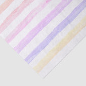 Papier Mousseline Rayures en pastel d'aquarelle (Détail)