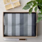 Papier Mousseline Rayures gris de la marine Lancer l'oreiller (Cadeau)