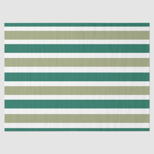 Papier Mousseline Rayures grises vertes (Recto)