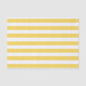 Papier Mousseline Rayures jaunes de chaise longue (Recto)