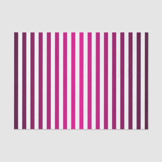 Papier Mousseline Rayures métalliques de roses indien et de blanc (Recto)