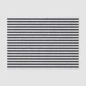 Papier Mousseline Rayures noires et blanches (Recto)