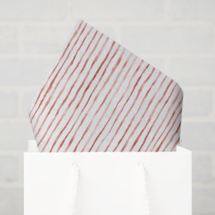 Papier Mousseline Rayures Rouges Anniversaire