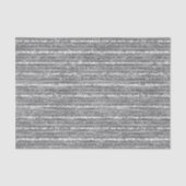 Papier Mousseline Rayures scintillantes argentées (Recto)