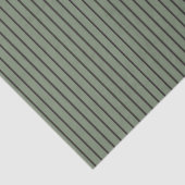 Papier Mousseline rayures vertes et grises (Détail)