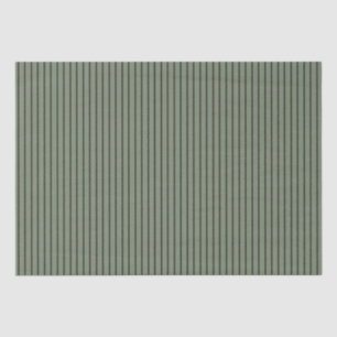 Papier Mousseline rayures vertes et grises