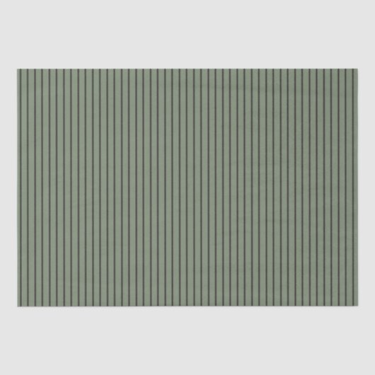 Papier Mousseline rayures vertes et grises (Recto)
