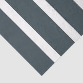Papier Mousseline Rayures verticales bleu marine (Détail)
