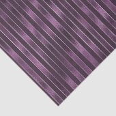 Papier Mousseline Rayures violettes (Détail)