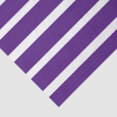 Papier Mousseline rayures violettes et blanches (Détail)