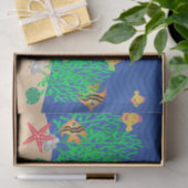 Papier Mousseline Réception au bord de la piscine de sirène (Cadeau)