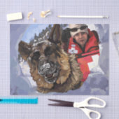 Papier Mousseline Recherche et sauvetage (Artisanat)