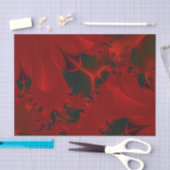 Papier Mousseline Red Abstrait Classy Holiday (Artisanat)
