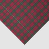 Papier Mousseline Red and Green Plaid Tissue Paper (Détail)
