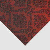 Papier Mousseline Red Black Demak Gothique 20x30 Découpage (Détail)