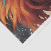 Papier Mousseline Red Blue Effrayant Halloween Clown de cirque Décou (Détail)