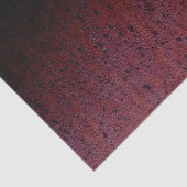 Papier Mousseline Red Brown Black Ombre Rust Metal Patina (Détail)