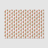 Papier Mousseline Red Cardinal Bird (Recto)