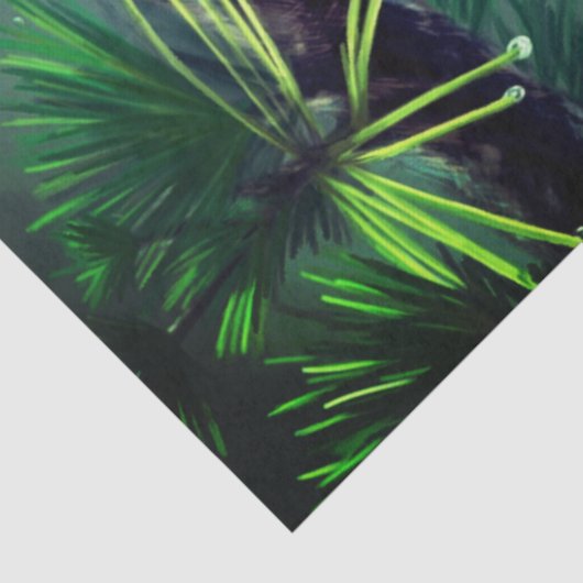 Papier Mousseline Red Cardinal Tissue Paper (Détail)