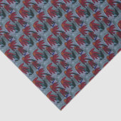 Papier Mousseline Red Daisy (Détail)