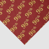 Papier Mousseline Red, Faux Gold 96e (Quatre-vingt-seizième) (Détail)