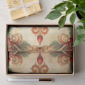 Papier Mousseline Red Green Decorative Holiday Tissue Paper (Cadeau)