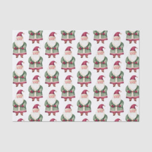 Papier Mousseline Red Green Noël Père Noël